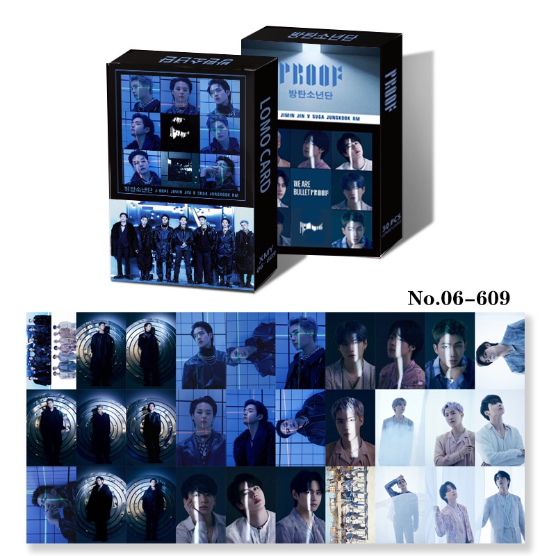 30pcs Kartu Foto Album BTS 2022 FESTA SPY Ukuran Kecil