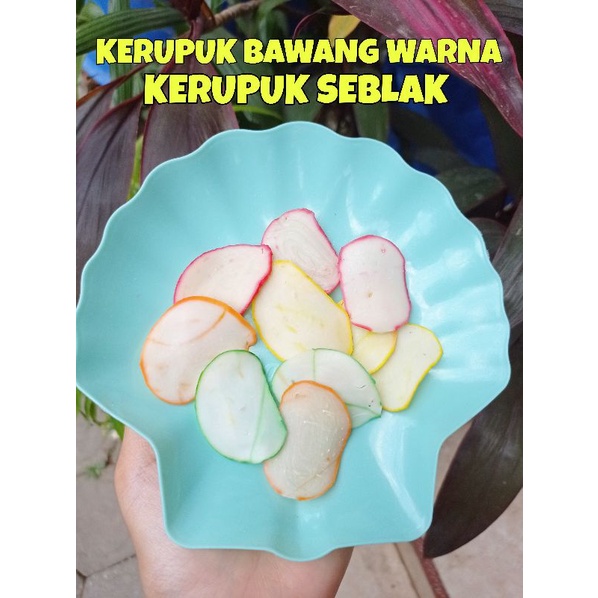 Jual Kerupuk Bawang Warna Gram Kerupuk Bawang Warna Warni Kerupuk Seblak Bawang Kerupuk