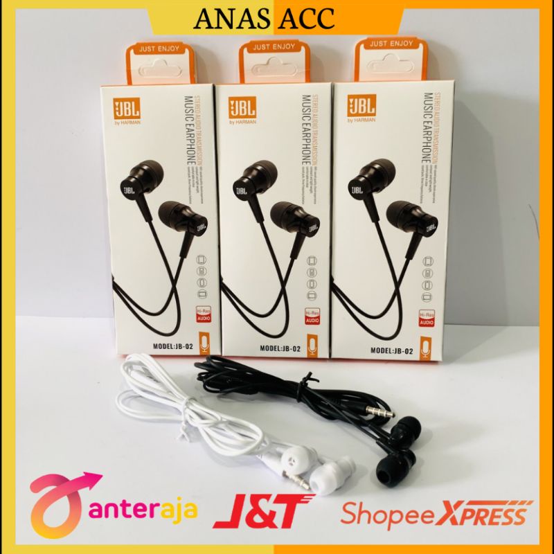 HANDSFREE HEADSET JBL JB-02 HF SUPER BASS+