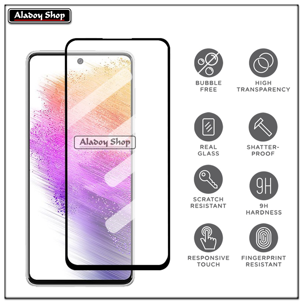 PAKET Tempered Glass Layar Samsung A73 5G 2022 Free Tempered Glass Camera