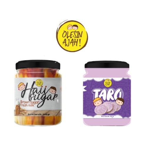 

Promo OlesinAjah Selai Hii Brown Sugar 200Gr + Taro 200Gr