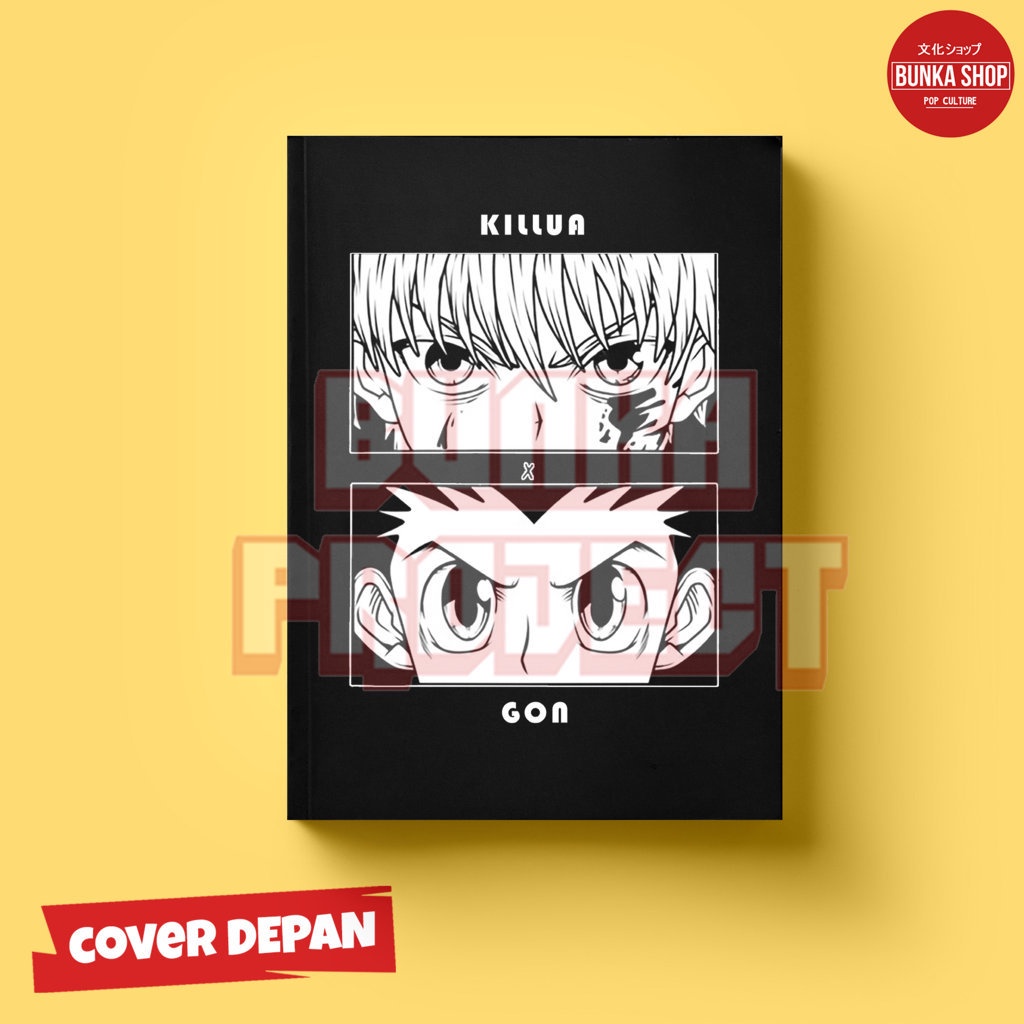 

Pocket Note Anime Hunter x Hunter Black Edition A6 Hardcover