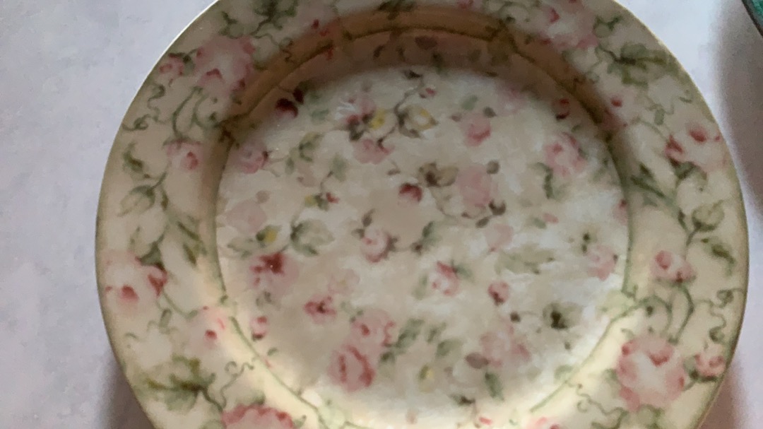 [limited Stock] Piring Aestetik Motif Klasik Plate And Bowl Keramik