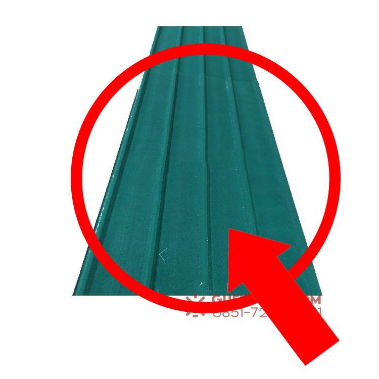 Genteng Metal Spandek Pasir Hijau