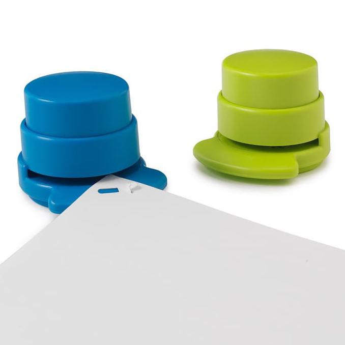

Staple-Less Magic Staplers Stapless Stapler Steples Kertas Tanpa Isi - Hitam ORIGINAL