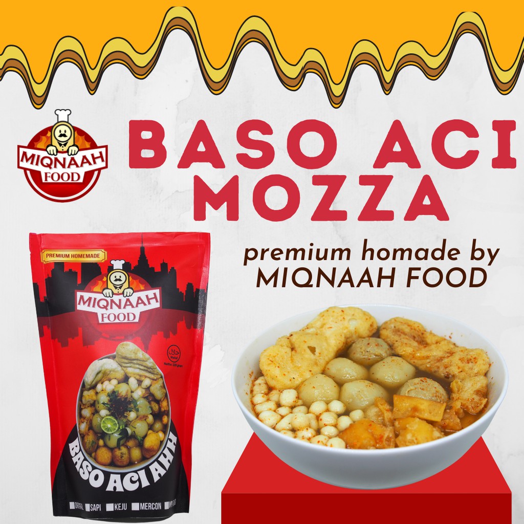 

[PROMO] BAKSO ACI MIQNAAH ISI KEJU PREMIUM