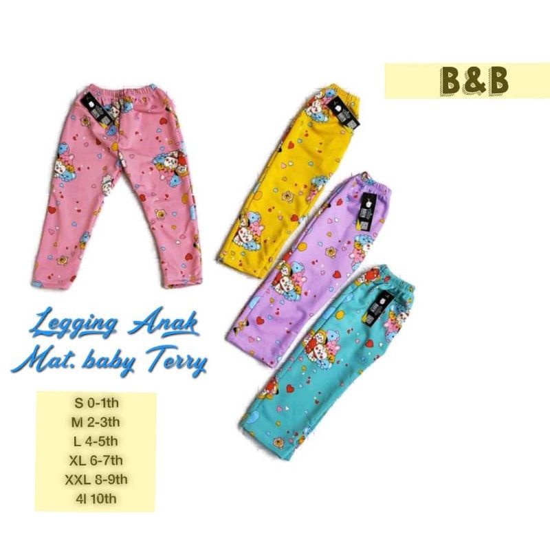 Legging anak motif balita / Legging karakter anak balita