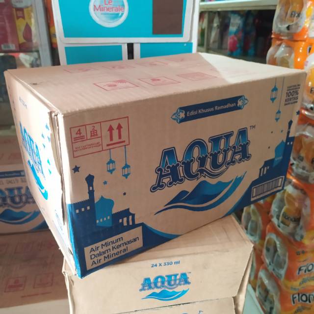 

KHUSUS GOSEND!!!Air mineral AQUA Gelas 240ml