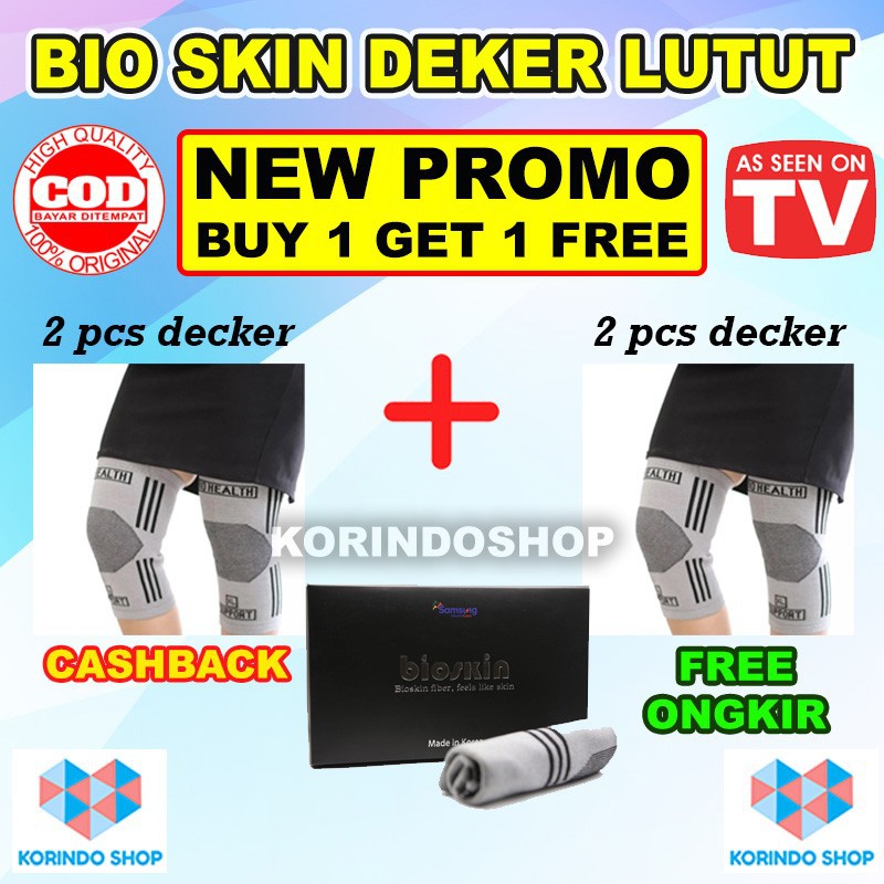 FLASH SALE BIOSKIN DEKER LUTUT TERAPI KESEHATAN - BIOSKIN KNEE