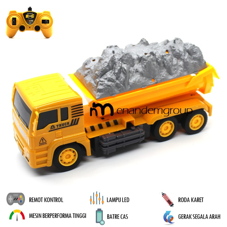 Remote Control Dump Truck Pasir Konstruksi