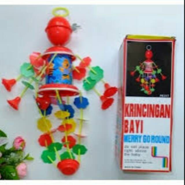 Mainan bayi musik gantung