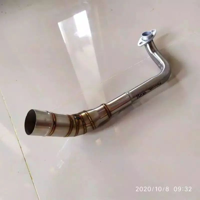 LEHER KNALPOT INLET50 LEHER SAMPING BEAT SCOOPY VARIO 125 VARIO150