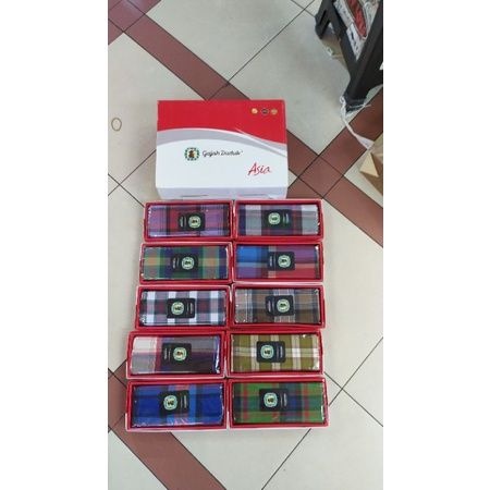 SARUNG GAJAH DUDUK MIKA#KOMBINASI KOTAK