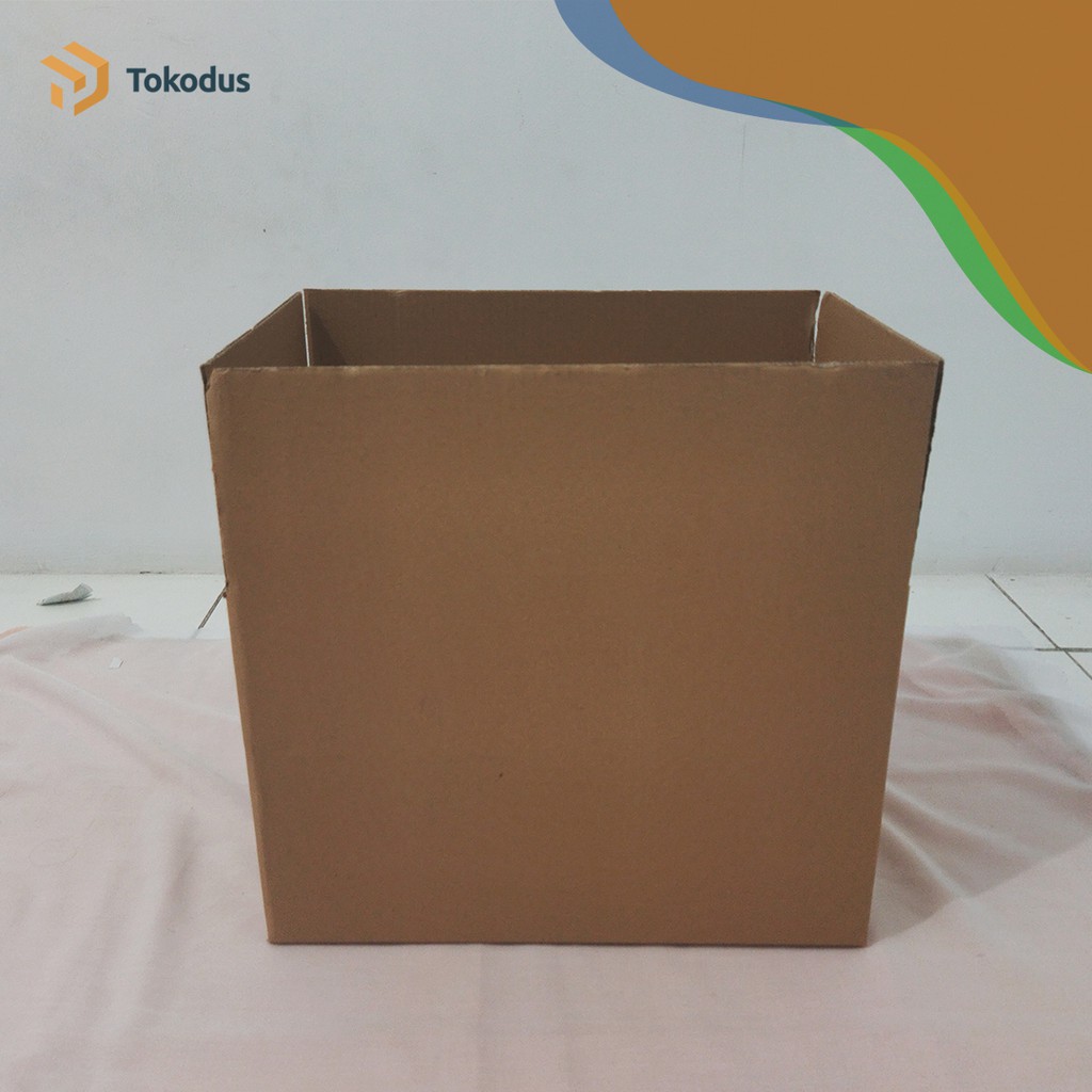 Kardus Packing Box Penyimpanan 40x26x25 cm Polos (Bisa Custom) - Tokodus Bandung-5
