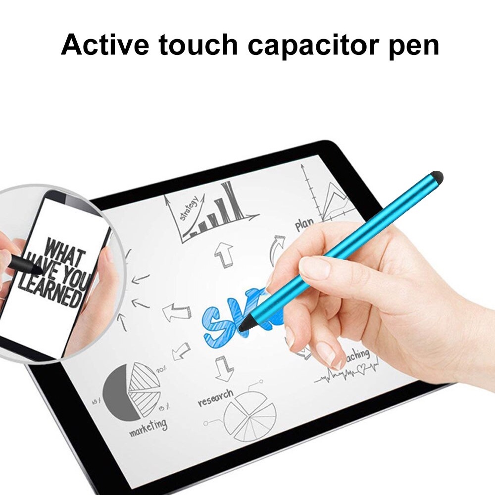 Stylus Pen  Drawing pen 2 in 1 Universal Ballpoint Pulpen Stylush For Hp Android Tablet Touchscreen