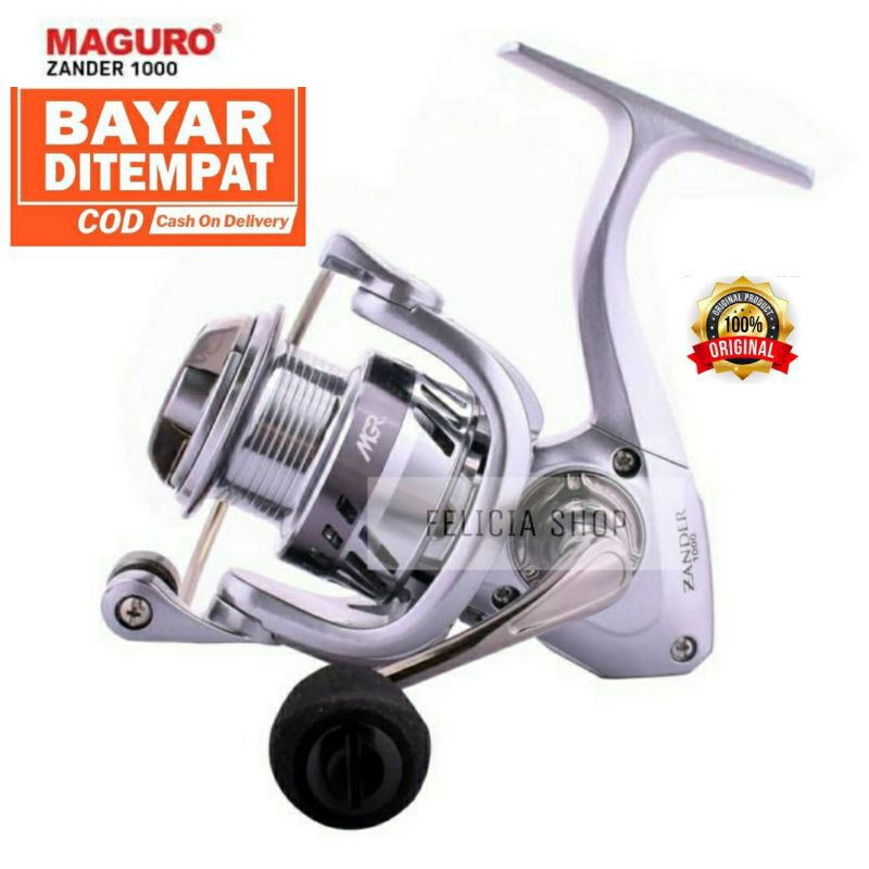 ReeL Maguro Zander 1000 3000 4000 Power Handle Fishing reel rel ril gulungan kerekan  katrol pancing