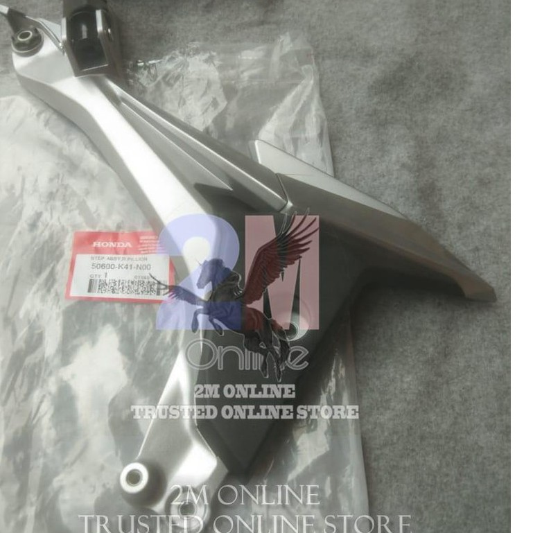 Mdr DUDUKAN FOOTSTEP SUPRA X 125 FI 2014 KANAN ORI AHM 50600-K41-N00