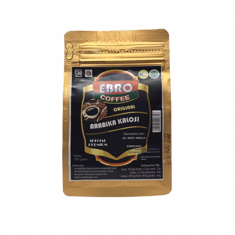 

Kopi Arabika Kalosi Enrekang Bubuk 100gr