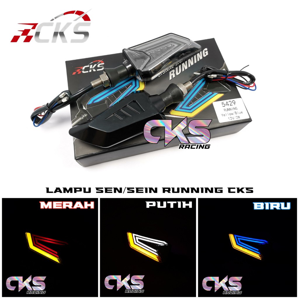 lampu sein LED running CKS ADV Aerox vixion vario ninja gsx cbr cb