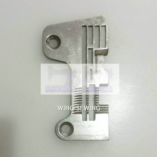 Piringan Needle Plate Plat Jarum Mesin Obras Industri Brother B551 benang 5