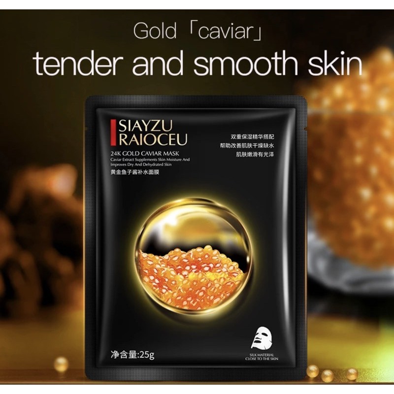 SIAYZU GOLD FACE MASK