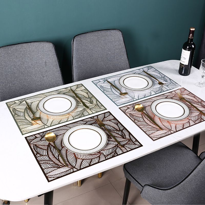 (BOW) Tatakan Alas Piring Meja Makan Placemat Taplak Serbaguna Berdekorasi Elegan 3WW244