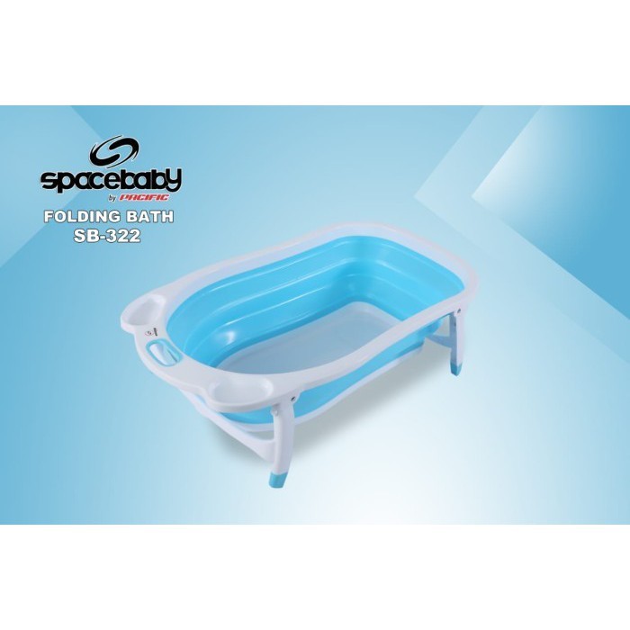 Bak Mandi Bayi Lipat Foldable Bathtub Folding Baby Portable Spacebaby SB-322