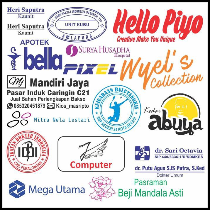 

Stempel Warna Flash Size M, 16Cm2 - 20Cm2, 1 Warna