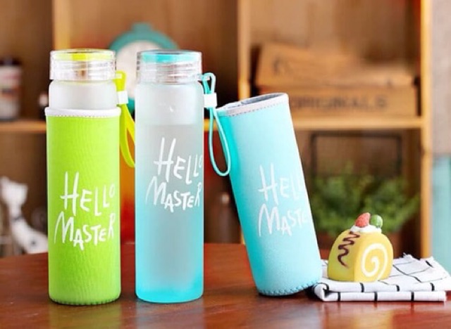 Botol hello master botol minum tempat minum hello master free pouch botol minum