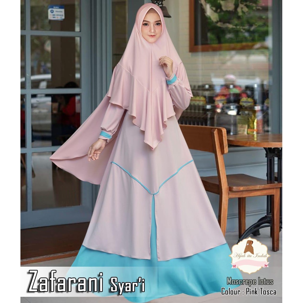 CHERON SALE 17992 - Baju Muslim Gamis Syari Maxi Maxy Dress Pesta Bordir Busana Gamis Pesta Lebaran 
