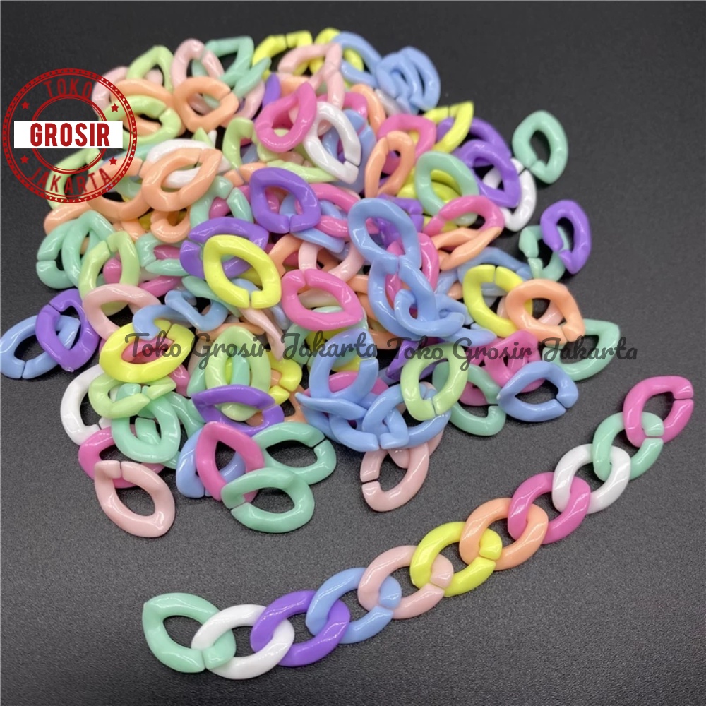 Manik Manik Mote Pastel Mote Susu Aneka Motif Bahan Kerajinan DIY