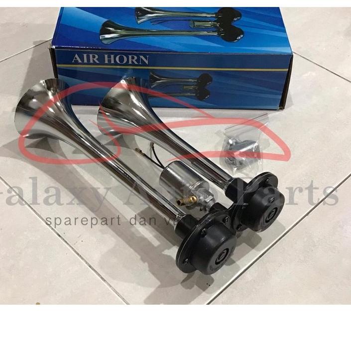 Trend - Klakson angin air horn truk 2 corong terompet 