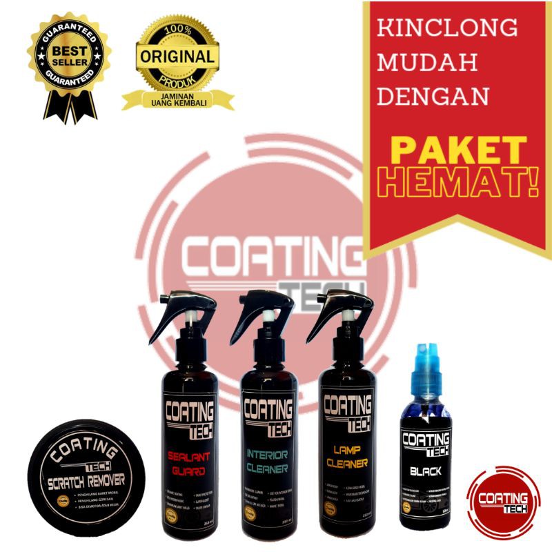 Coating Tech Paket Hemat 4 in 1