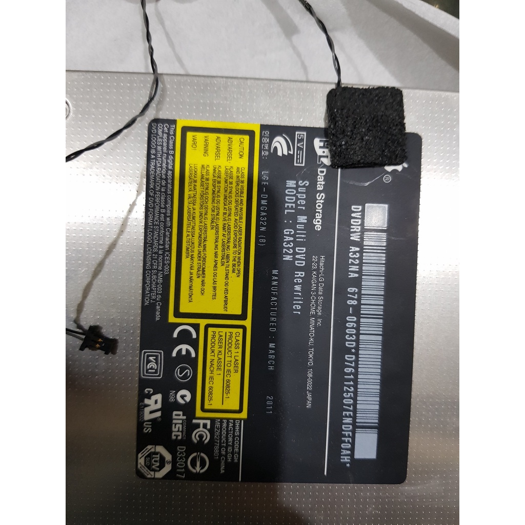 DVD RW IMAC 21.5” 2011 A1311