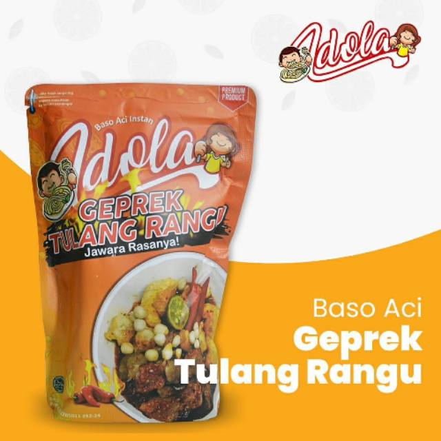 

Baso Aci Geprek Tulang Rangu