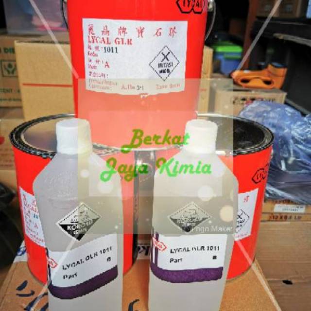 

Resin Lycal 1011 Bening Keras 1set 4kg