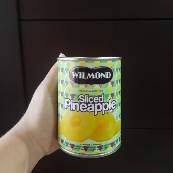 

Kalengbuah- Wilmond Sliced Pineapple 567G / Irisan Nanas Kaleng/Buah Nanas Kaleng -Buah-Kaleng.