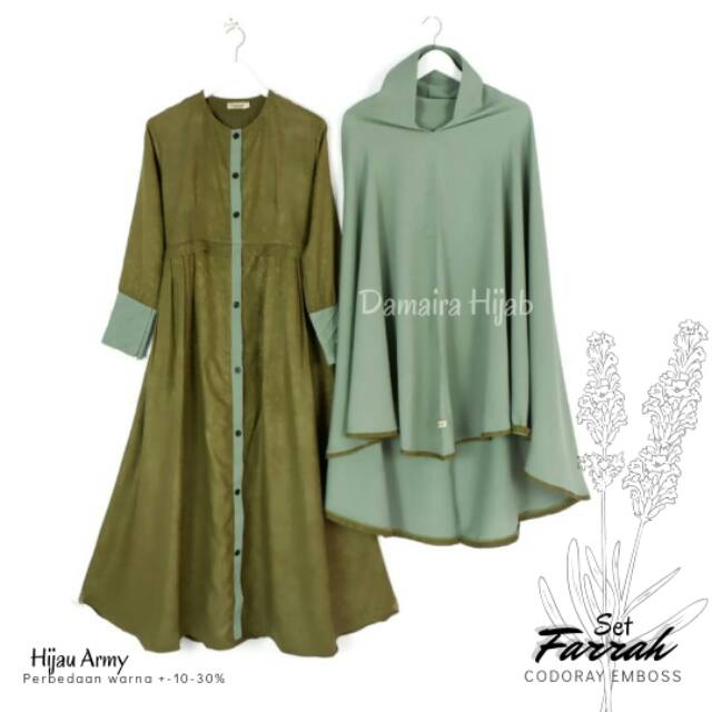 Farrah embos By Damaira hijab
