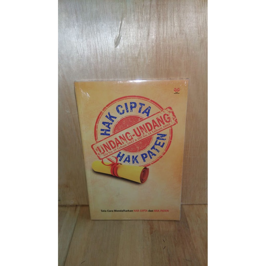 Hak Cipta Hak Paten Undang-Undang UU no 19 Tahun 2002 & UU no 14 Tahun 2001 -R