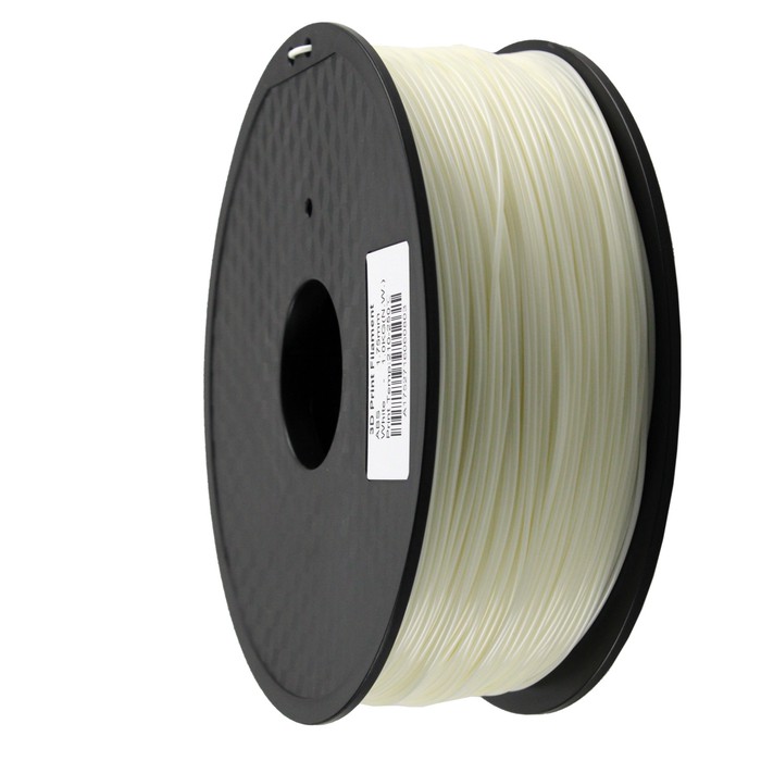 

ABS 3D Printer Filament 1.75mm 1Kg Tinta Roll Print Putih White