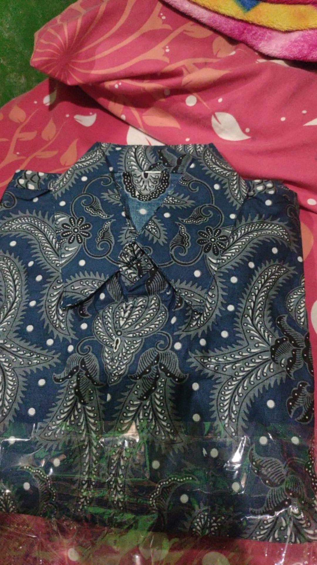 [new Arival] Batik Couple Aziza Kebaya Brokat Tille Mutiara Sarimbit Syari - Bs125