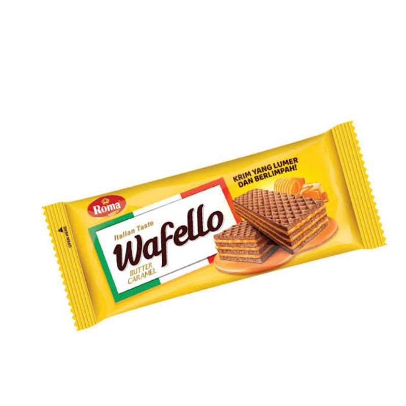 

ROMA WAFELLO BUTTER CARAMEL 130GR