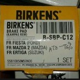 Kampas rem depan cakram Ertiga sampai 2015, Mazda 2 sampai 2014, Ford Fiesta Birkens