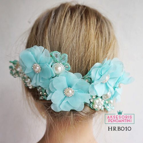 [READY STOCK] AKSESORIS WEDDING HEADPIECE PENGANTIN HAIRPIECE TOSCA HRB010
