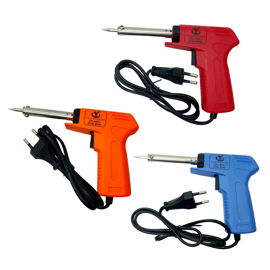 Solder Tembak Yosinogawa YS6640 25-80 Watt Solder Gun Dual Heat YS-6640 25w 80w