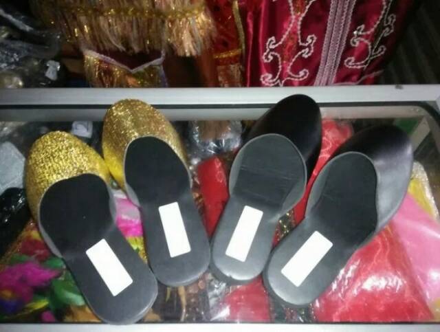 Selop sepatu perlengkapan baju adat anak2 size 36 - 40