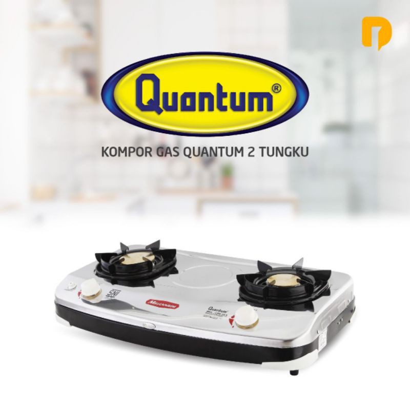 kompor gas quantum 2 tungku