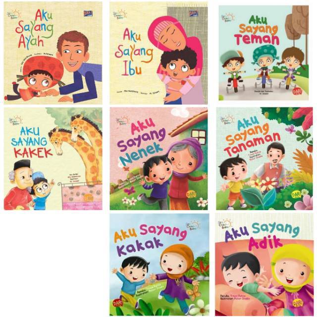 Buku Cerita Board book Sayang Keluarga BK0042