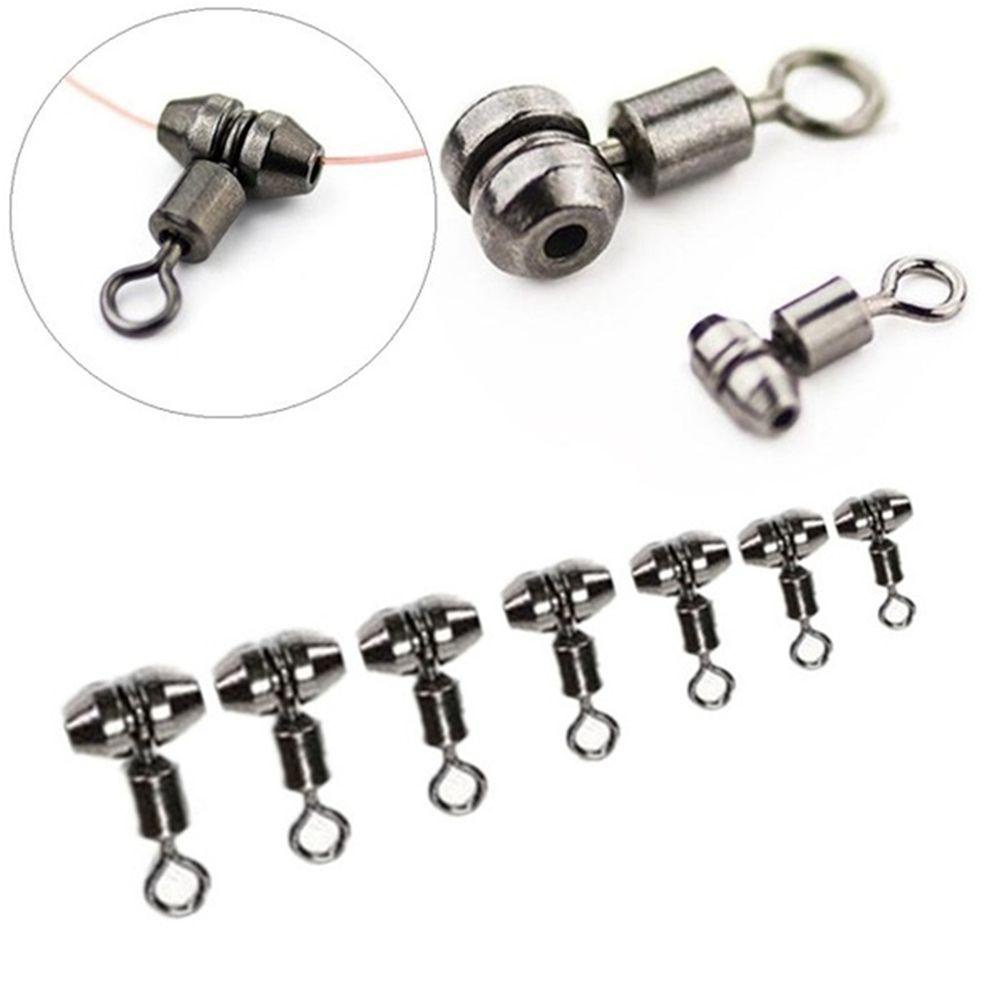 Quinton Solid Ring 10Pcs Tahan Lama Tackle Bearing Barrel Rolling Swivel Connecting