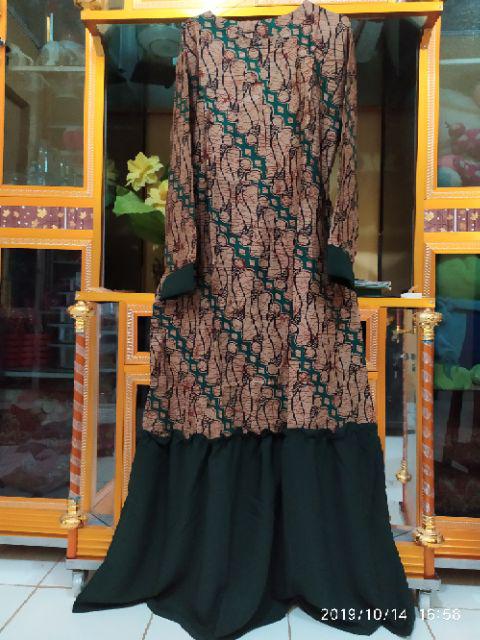 Maura Couple - Sania Ruffle Batik Couple Ori Ndoro Jowi Garansi Termurah Shopee - Kebaya Couple 2728